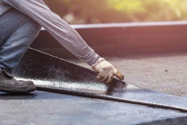 Professional Waterproofing technician working in Atlantic Beach, NC